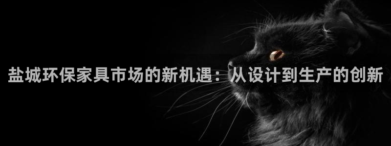 沐鸣注册登陆：盐城环保家具市场的新机遇：从设计到生产的创新